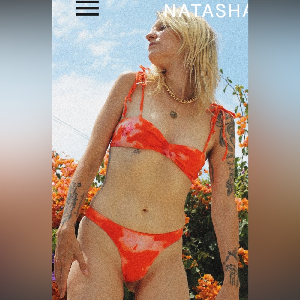 Natasha Tonic Cotton Bikini Set